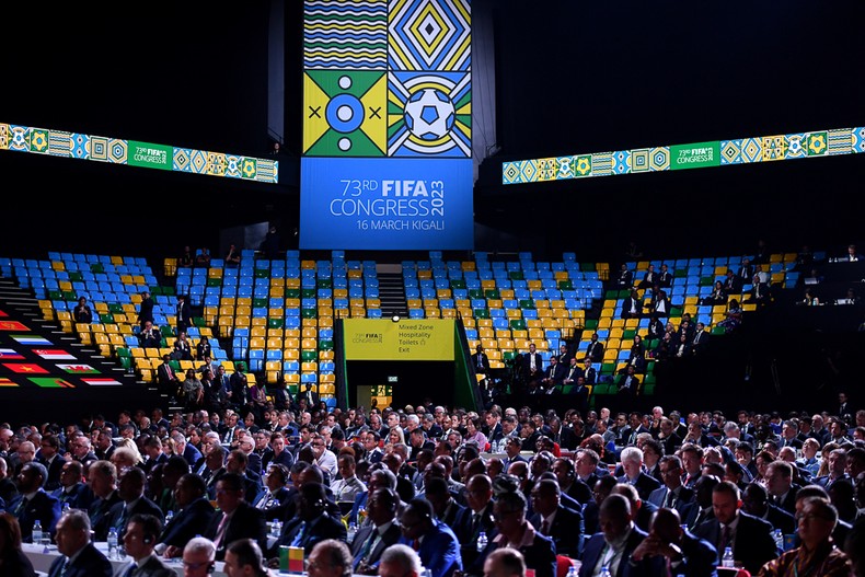 Quang cảnh Đại hội FIFA lần thứ 73.