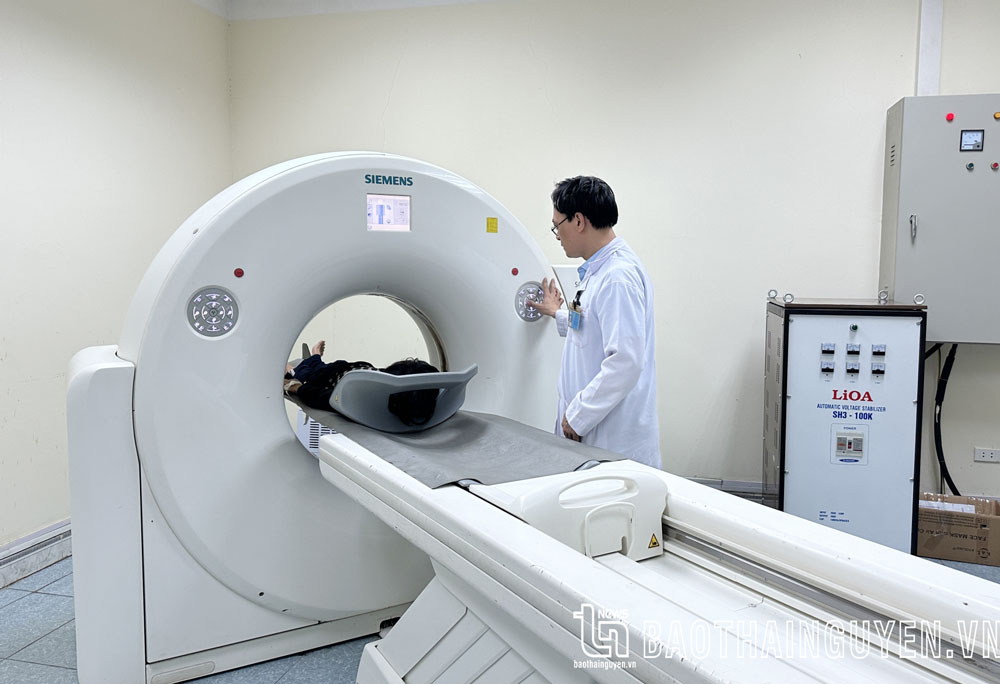 Nhằm xây dựng một hệ thống y tế hiện đạị, toàn diện, Bệnh viện Gang Thép Thái Nguyên đã đầu tư các thiết bị y tế hiện đại phục vụ cho công tác khám, chữa bệnh.