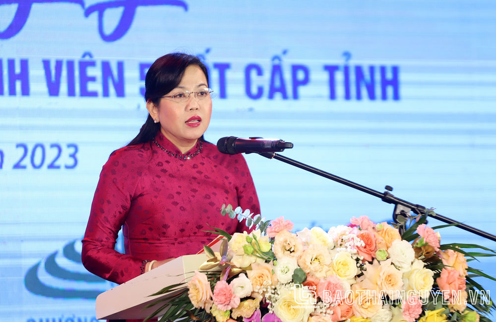 Đồng chí Bí thư Tỉnh ủy Nguyễn Thanh Hải phát biểu tại Chương trình.
