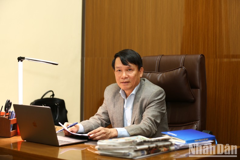 Đồng chí Nguyễn Đức Lợi, Phó Chủ tịch Thường trực Hội Nhà báo Việt Nam, Trưởng Ban tổ chức Hội báo toàn quốc năm 2023.
