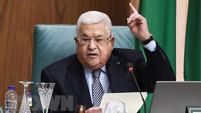 Tổng thống Palestine Mahmoud Abbas. (Ảnh: AFP/TTXVN)