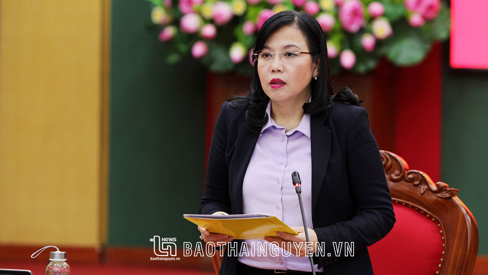 Đồng chí Bí thư Tỉnh ủy Nguyễn Thanh Hải phát biểu chỉ đạo tại Hội nghị.
