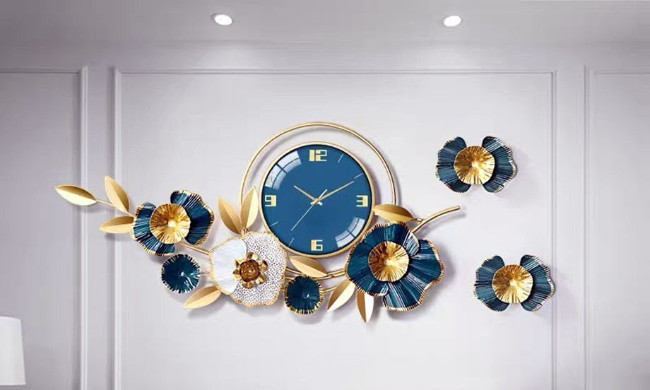 Đồng hồ treo tường nghệ thuật đẹp được làm từ những chất liệu gì?
