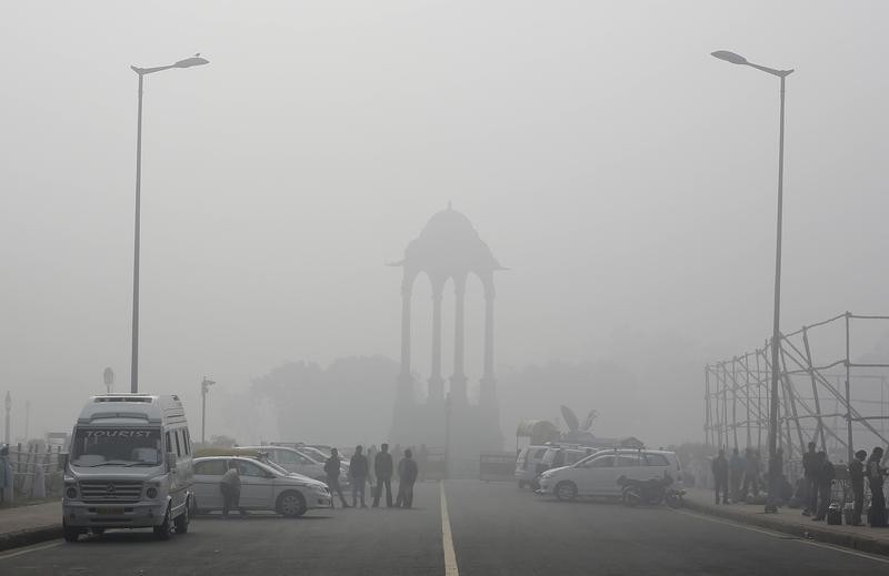 Thủ đô Delhi là thành phố ô nhiễm nhất ở Ấn Độ trong năm 2022. (Ảnh: Reuters)