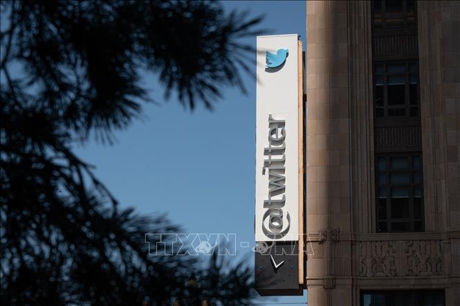 Trụ sở Twitter tại San Francisco, California, Mỹ. Ảnh: AFP/TTXVN