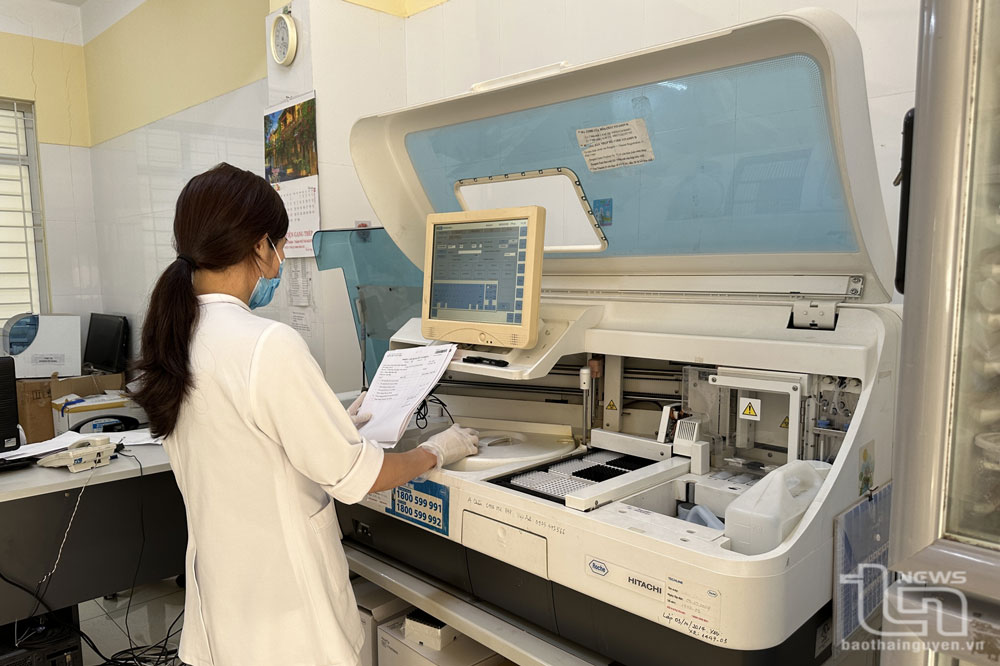 Bệnh viện Gang thép Thái Nguyên đã đầu tư nhiều thiết bị y tế hiện đại phục vụ công tác khám, chữa bệnh.