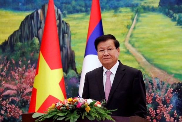 Lao President Thongloun Sisoulith (Photo: VNA)