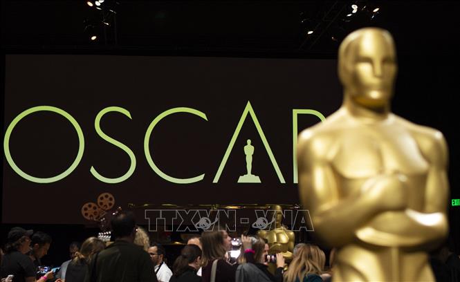 Một tượng vàng Oscar tại lễ trao giải ở Hollywood, bang California, Mỹ ngày 15/2/2019. Ảnh tư liệu: AFP/TTXVN