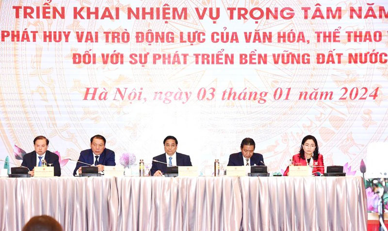 Thủ tướng Phạm Minh Chính và các đại biểu tham dự Hội nghị.