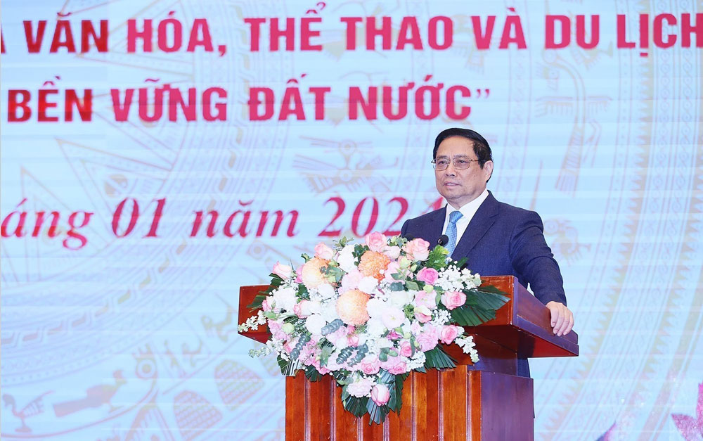 Thủ tướng Phạm Minh Chính phát biểu chỉ đạo Hội nghị.