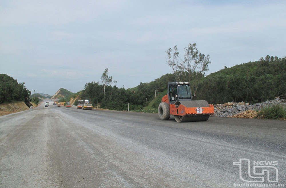 Tuyến đường liên kết, kết nối các tỉnh Thái Nguyên - Bắc Giang - Vĩnh Phúc dự kiến hoàn thành trước ngày 31/3/2025.