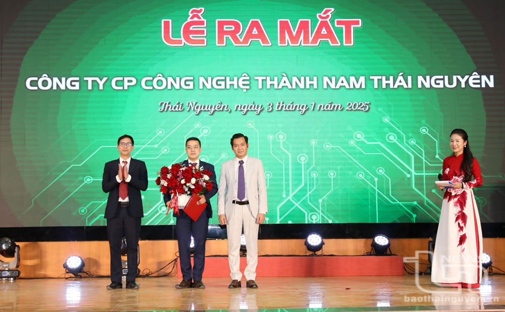 Công bố thành lập và ra mắt Công ty CP Tập đoàn công nghệ Thành Nam Thái Nguyên.