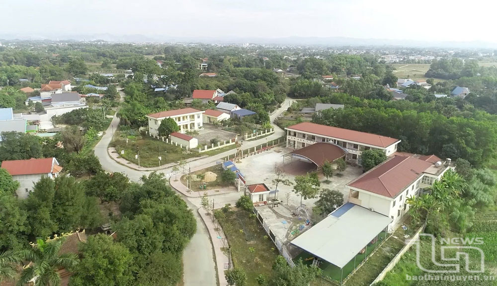 Trung tâm xã Tân Quang.