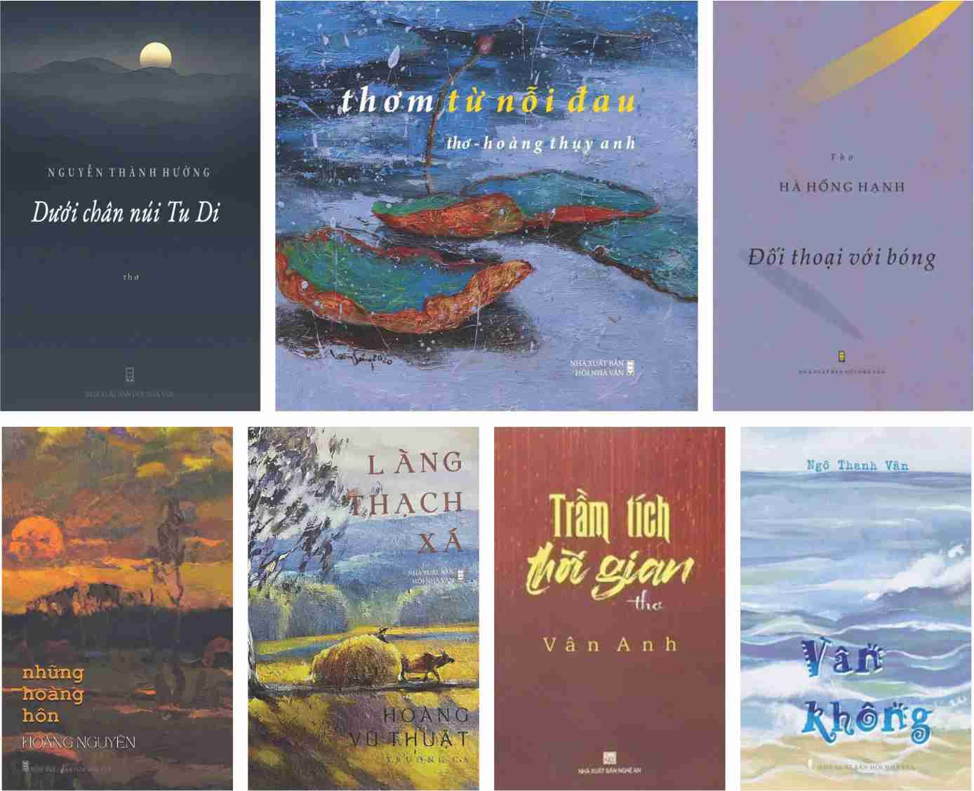 Một số bìa cuốn sách xuất bản năm 2025.