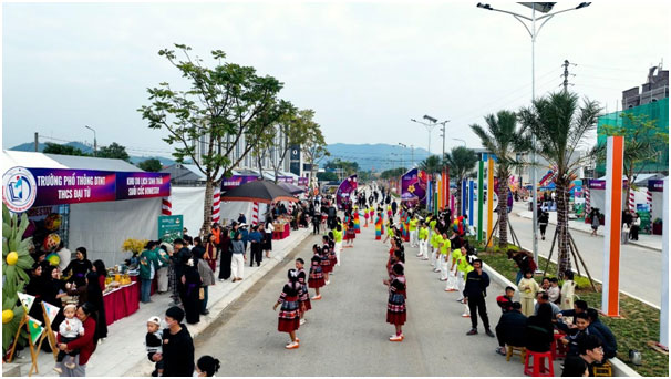 Không gian sinh hoạt cộng đồng tại Centrix City Đại Phúc trong sự kiện Chào đón năm mới 2026.