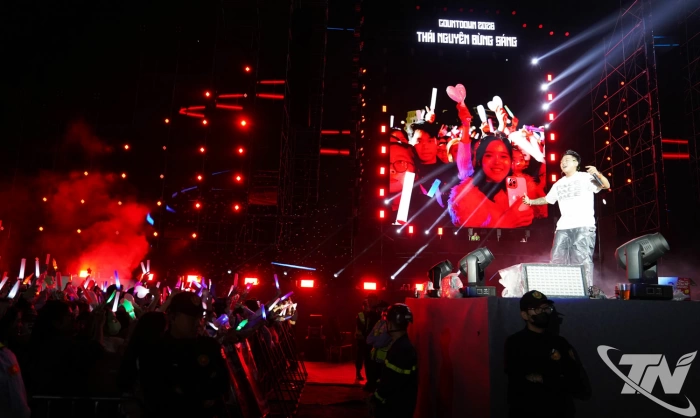 Thông điệp đoàn kết, khát vọng phát triển tại Countdown Thái Nguyên 2026