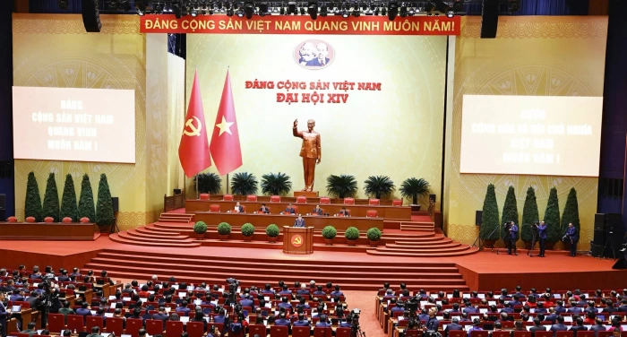 Thông báo về điện mừng Đại hội XIV của Đảng