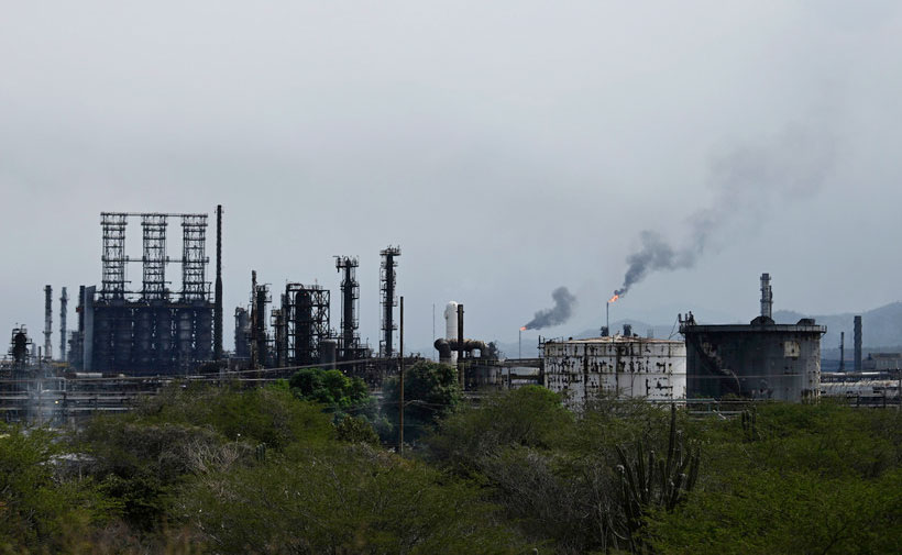 Khu liên hợp công nghiệp hóa dầu ở bang Anzoategui, Venezuela. Ảnh: THX/TTXVN