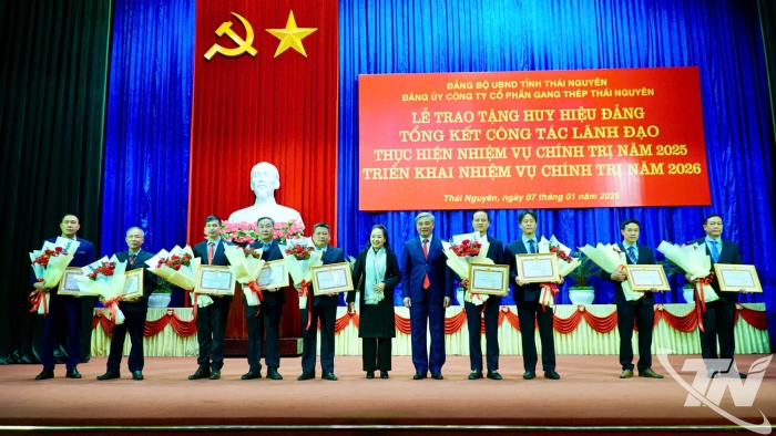 Công ty CP Gang thép Thái Nguyên thực hiện vượt nhiều chỉ tiêu năm 2025