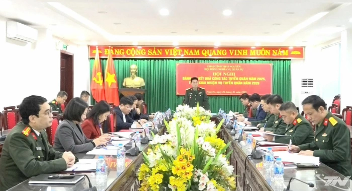 Triển khai nhiệm vụ tuyển quân năm 2026
