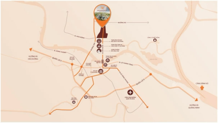 Hoàng Huy New City - điểm nhấn đô thị mới tại Bắc Sông Cấm