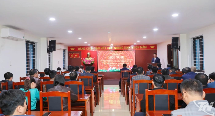 Sở Xây dựng Thái Nguyên lấy ý kiến cử tri nơi công tác về người dự kiến ứng cử đại biểu HĐND tỉnh