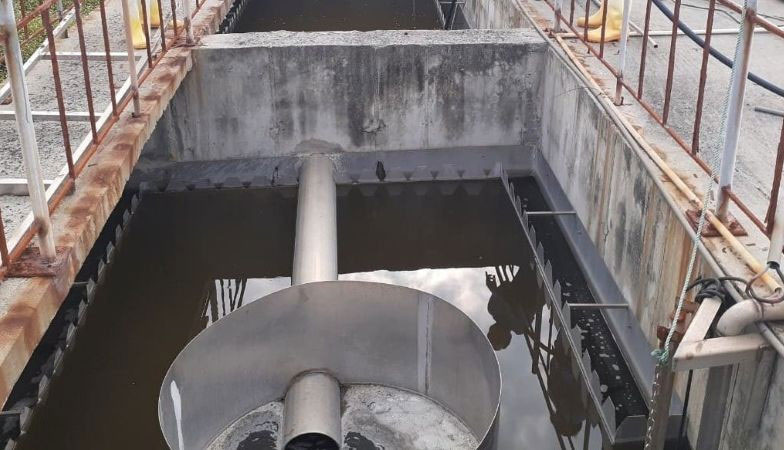 Hệ thống xử lý nước thải sinh hoạt.