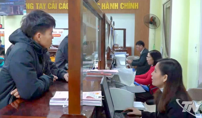 Phú Bình: 100% hồ sơ thủ tục hành chính được giải quyết trước hạn