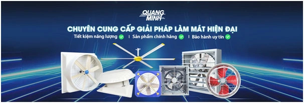 Quang Minh giải pháp quạt công nghiệp