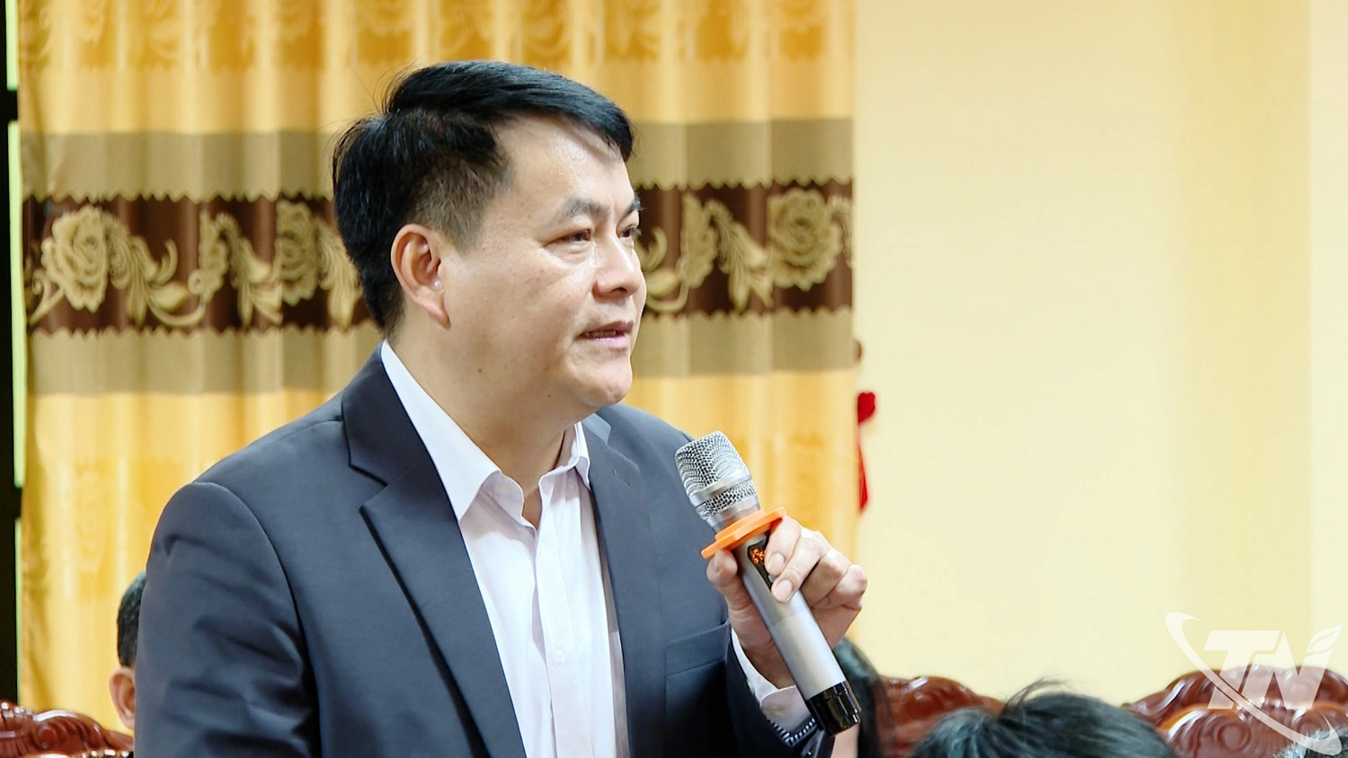 Đại diện các xã, phường phái Bắc của tỉnh phát biểu.