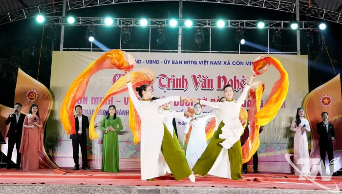 Chương trình văn nghệ chào mừng thành công Đại hội lần thứ XIV của Đảng