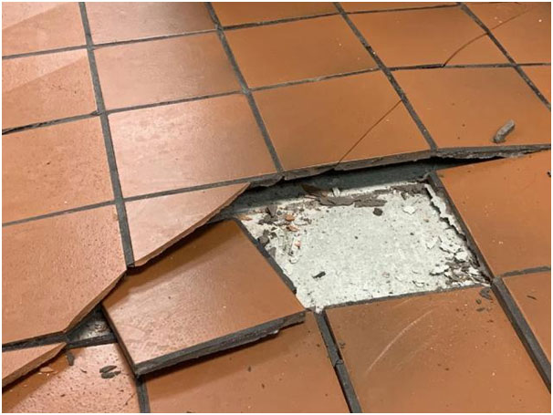 Gạch lát sân vườn giá rẻ thường có chất lượng kém, dễ nứt vỡ sau thời gian ngắn sử dụng.