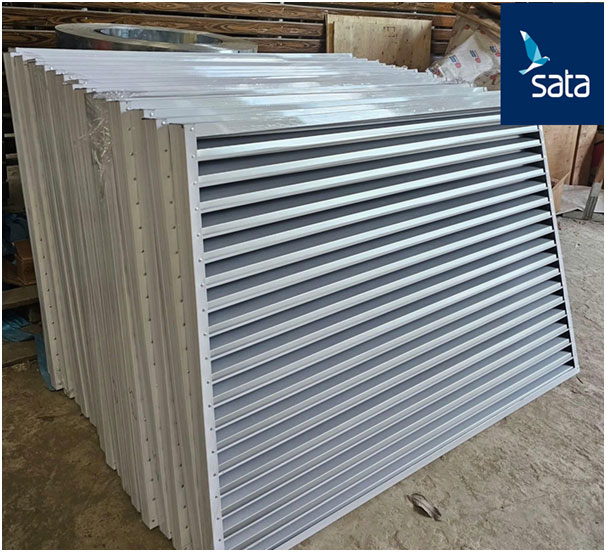 Cửa chớp. Ảnh thép sata