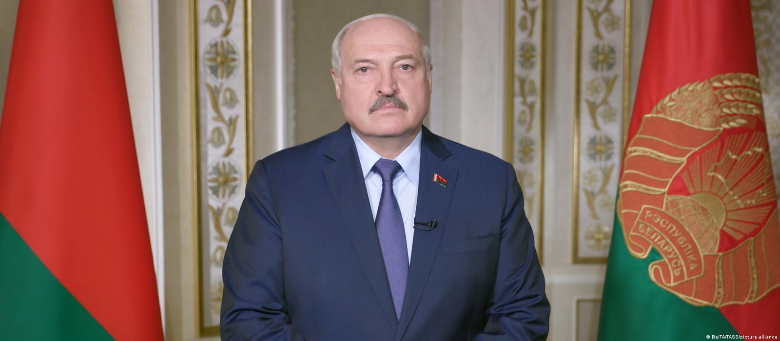 Tổng thống Belarus Alexander Lukashenko. Ảnh: DW