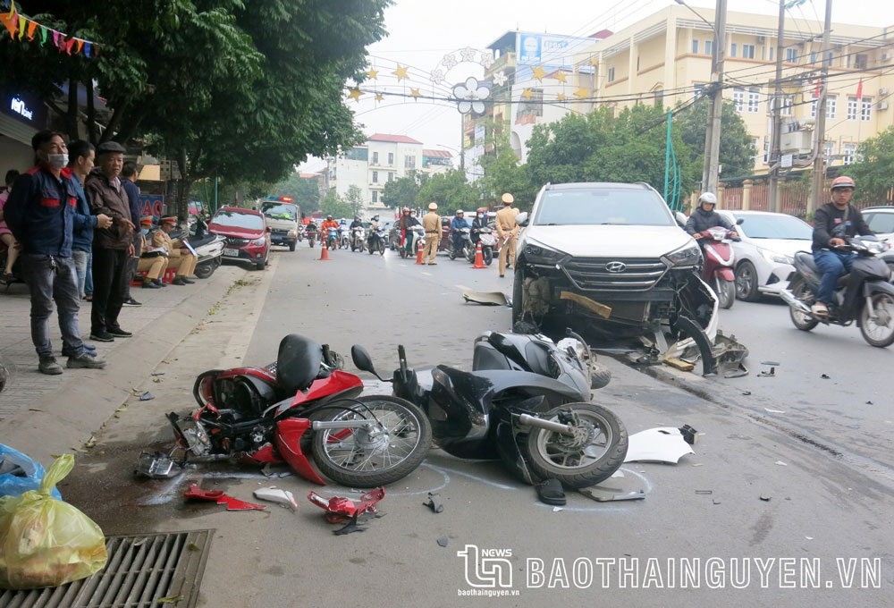 TP Cao Bằng Hiểm họa tai nạn giao thông từ xe máy điện