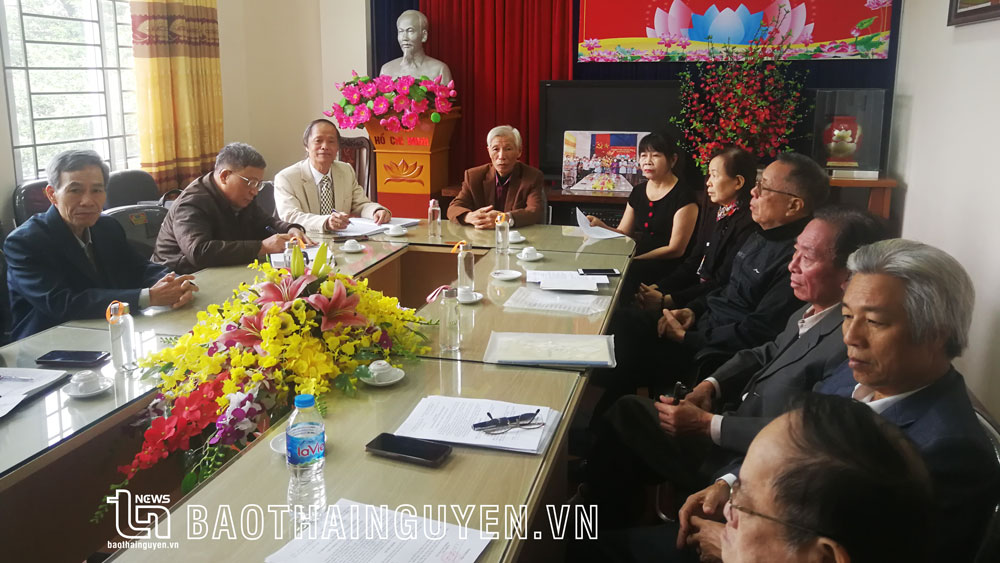 CLB Hưu trí Thái Nguyên gặp mặt nhân kỷ niệm 35 năm Ngày thành lập (năm 2021).