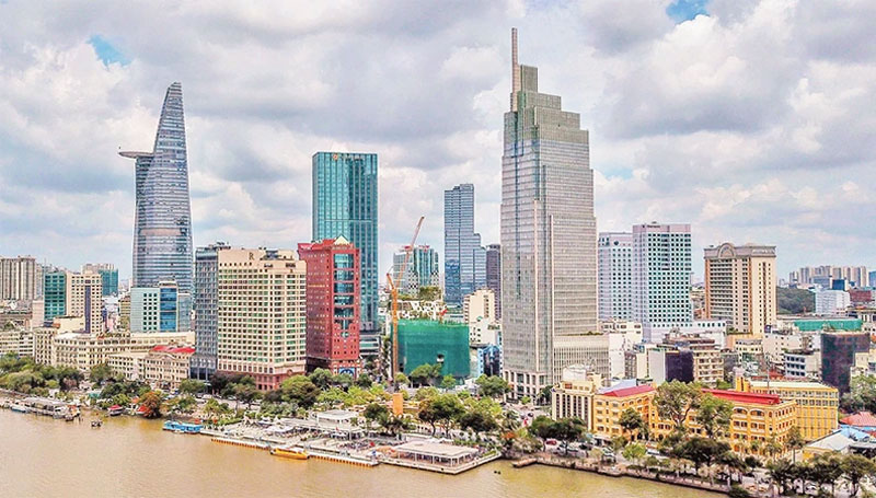 Một góc thành phố Hồ Chí Minh.