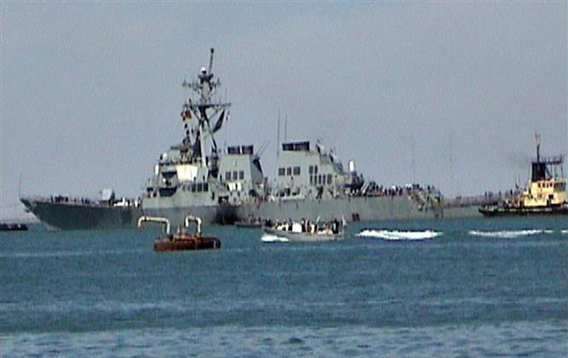 Tàu chiến Mỹ ở Trung Đông. Ảnh: AFP/TTXVN