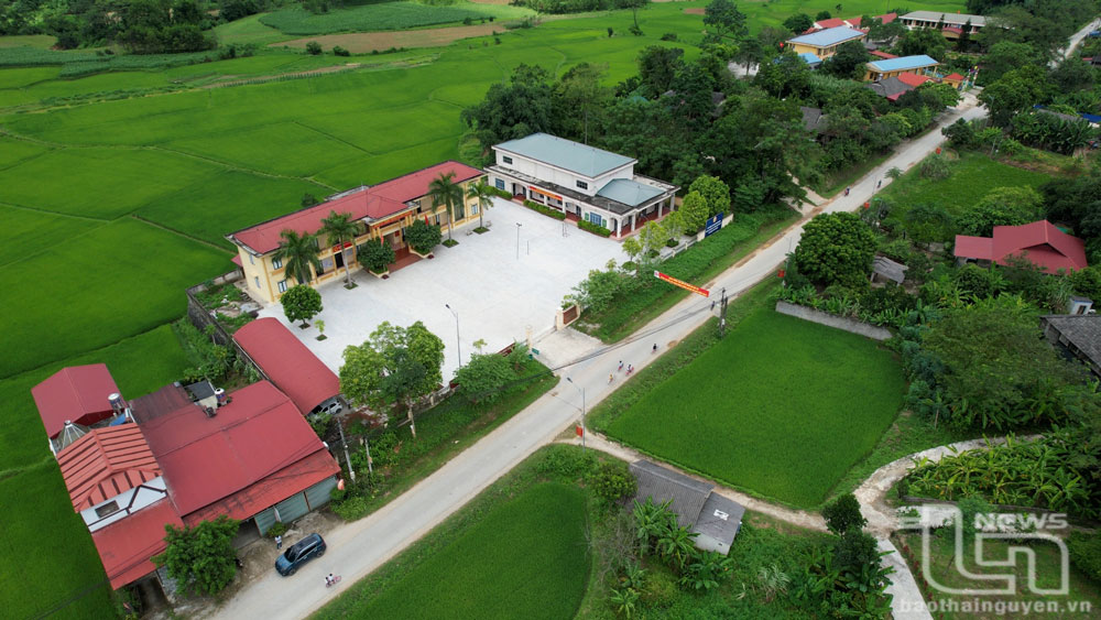 Diện mạo nông thôn mới xã Phú Thượng.