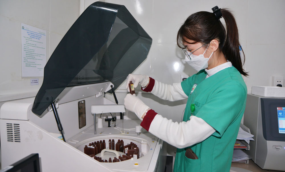 Phòng khám đa khoa Hà Nội - Phú Bình đầu tư hệ thống máy móc thiết bị hiện đại tương đương với bệnh viện tuyến huyện.