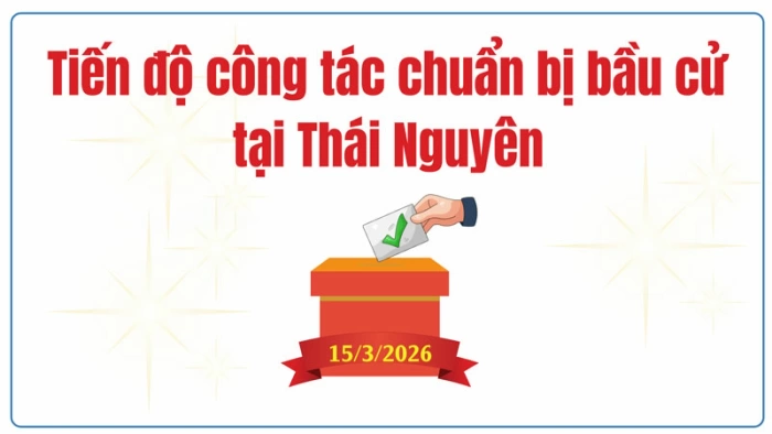 Tiến độ công tác chuẩn bị bầu cử tại Thái Nguyên