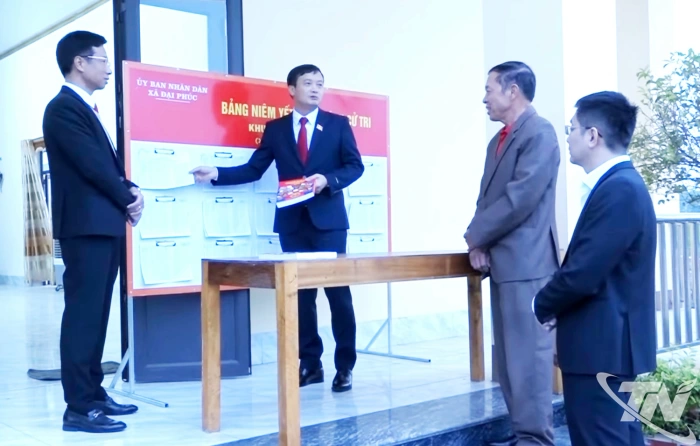 Xã Đại Phúc tập trung cao độ cho Cuộc bầu cử