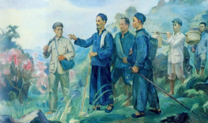 Đất thiêng - cột mốc 108 (Pác Bó) đón Người trở về