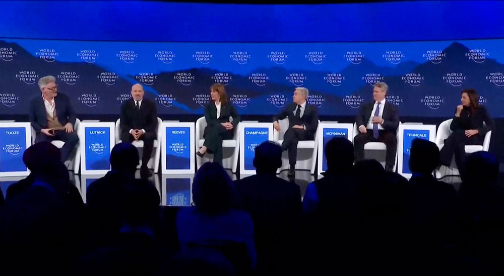 Chương trình nghị sự tại Diễn đàn Kinh tế thế giới (WEF) 2026 có hơn 200 phiên thảo luận về nhiều nội dung như: Địa chính trị, trí tuệ nhân tạo và công nghệ, khí hậu và thiên nhiên, tăng trưởng, nguồn nhân lực...