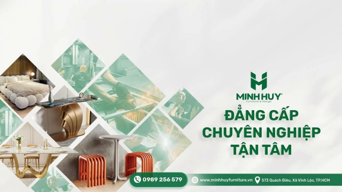 Minh Huy Furniture - Đơn vị sản xuất mẫu bàn ghế sắt đẹp tại TP. HCM