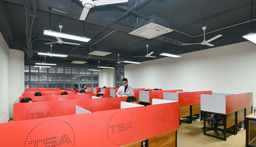 Một phòng thi TSA đợt 1 năm 2026 (Ảnh: HUST).