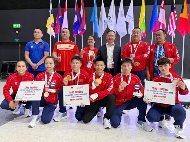 VĐV MMA Thái Nguyên đóng góp thành tích chung của MMA Việt Nam.