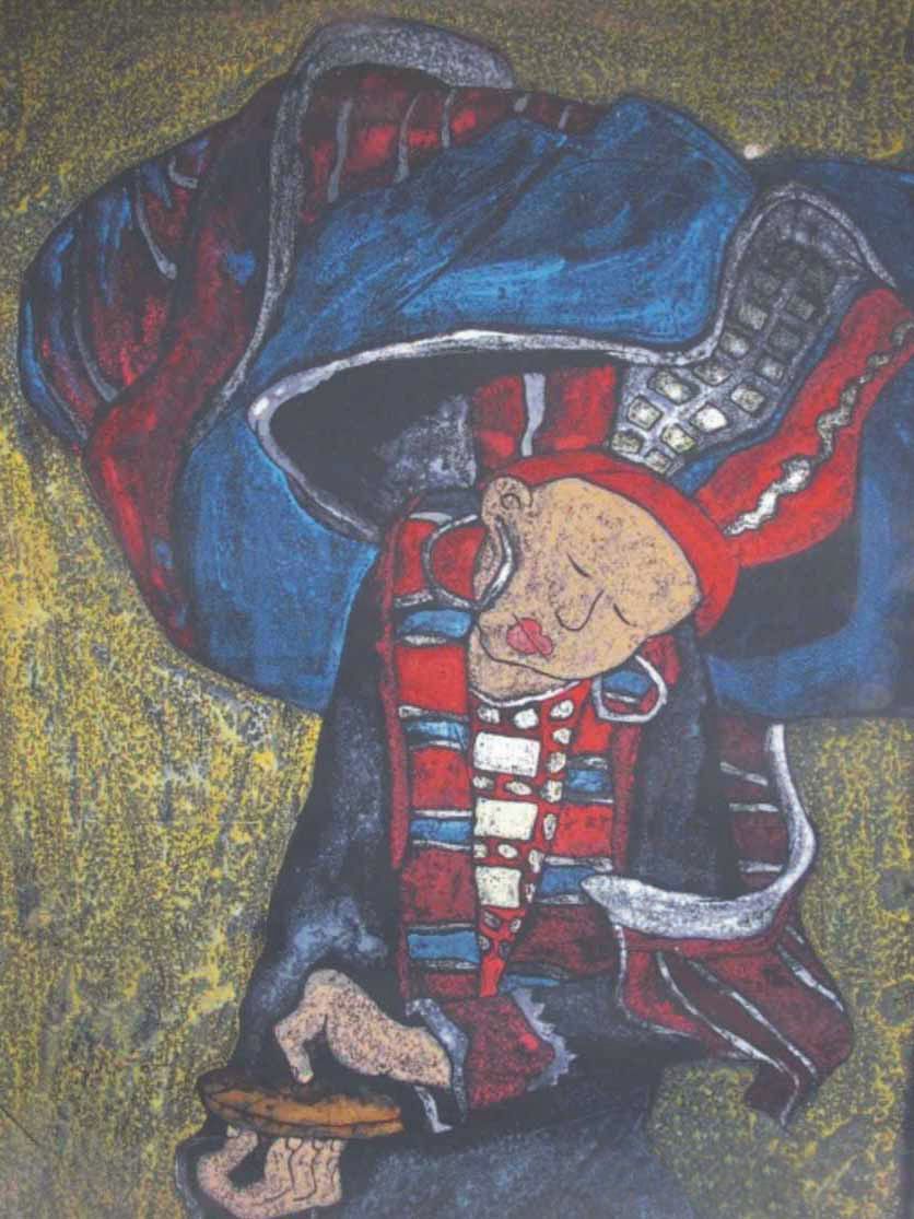 Người Dao. Tranh: Xuân Dương