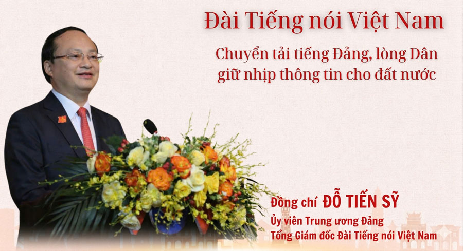 Tiếng nói Việt Nam: Chuyển tải tiếng Đảng, lòng Dân, giữ nhịp thông tin cho đất nước