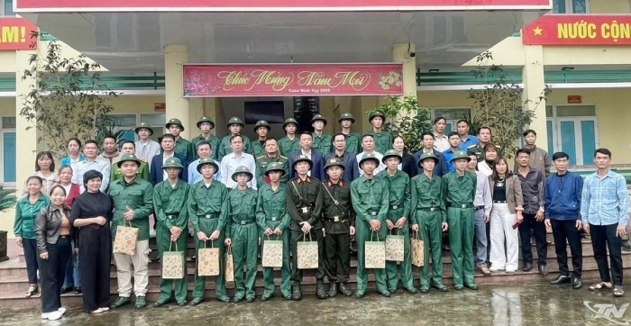 Sẵn sàng lên đường thực hiện nghĩa vụ Công an nhân dân